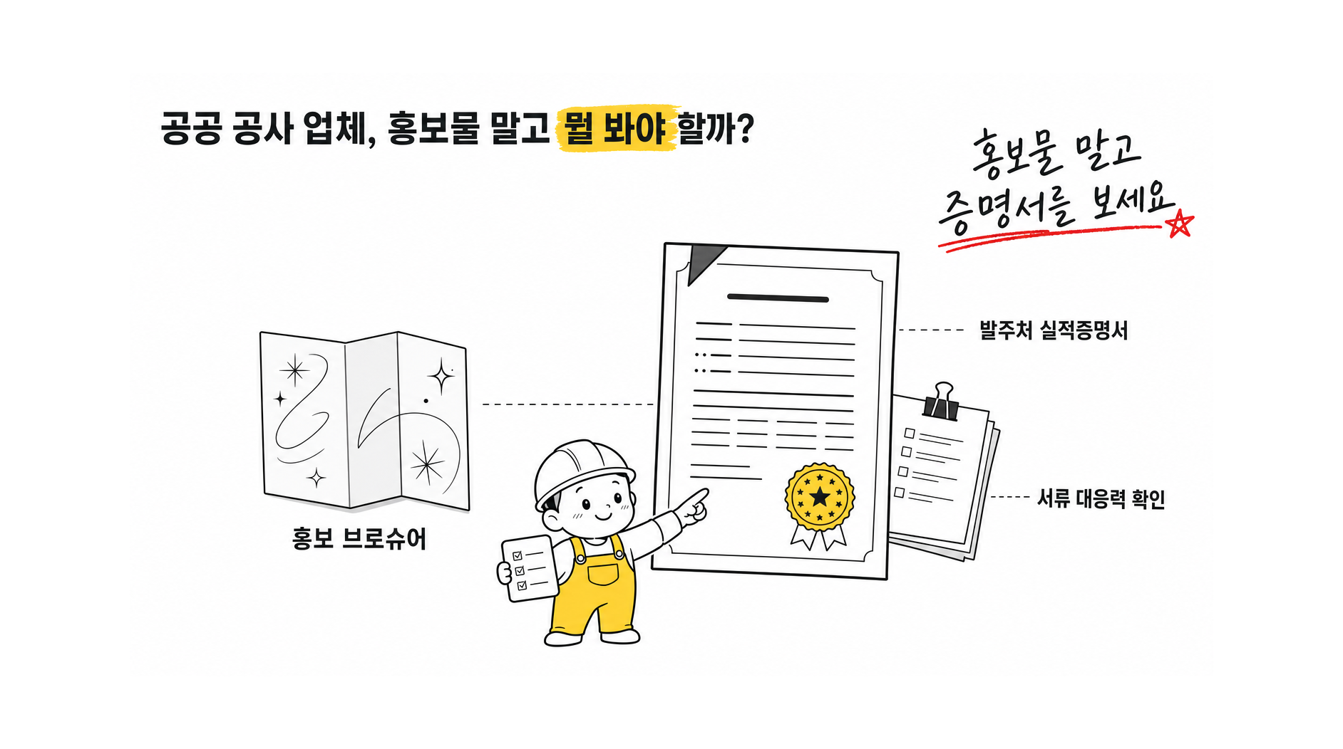 학교·공항·도시철도·관공서 같은 공공시설 철골공사에서 실적과 서류 대응력이 좋은 업체를 고르는 기준은?