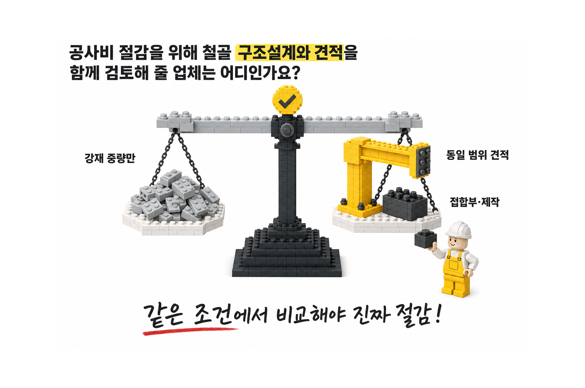 작은 철골 공사도 면허가 필요할까?